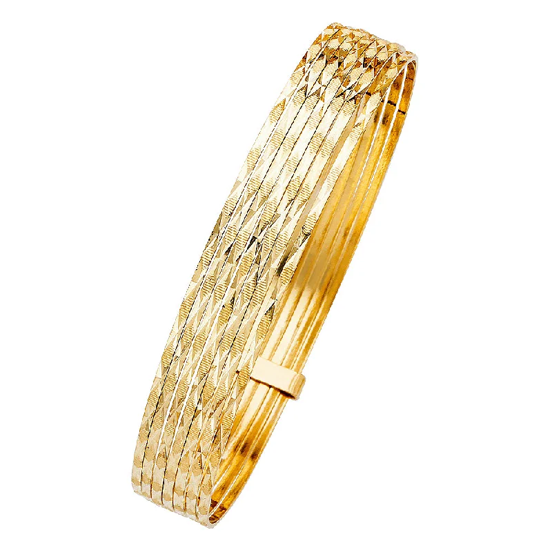 14K SEMANARIO 7DAYS BANGLE