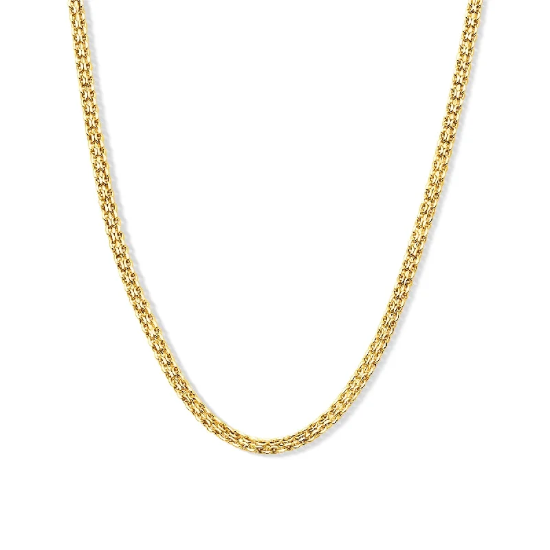 Ladies sapphire necklaces-The Naomi - Gold