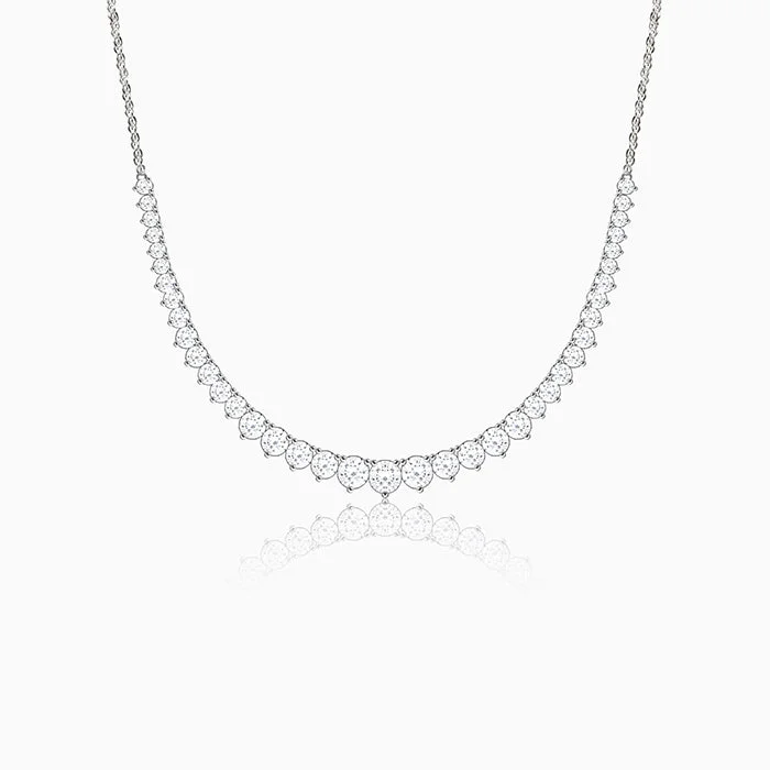 Ladies classic necklaces-GIVA Signature Solitaire Necklace