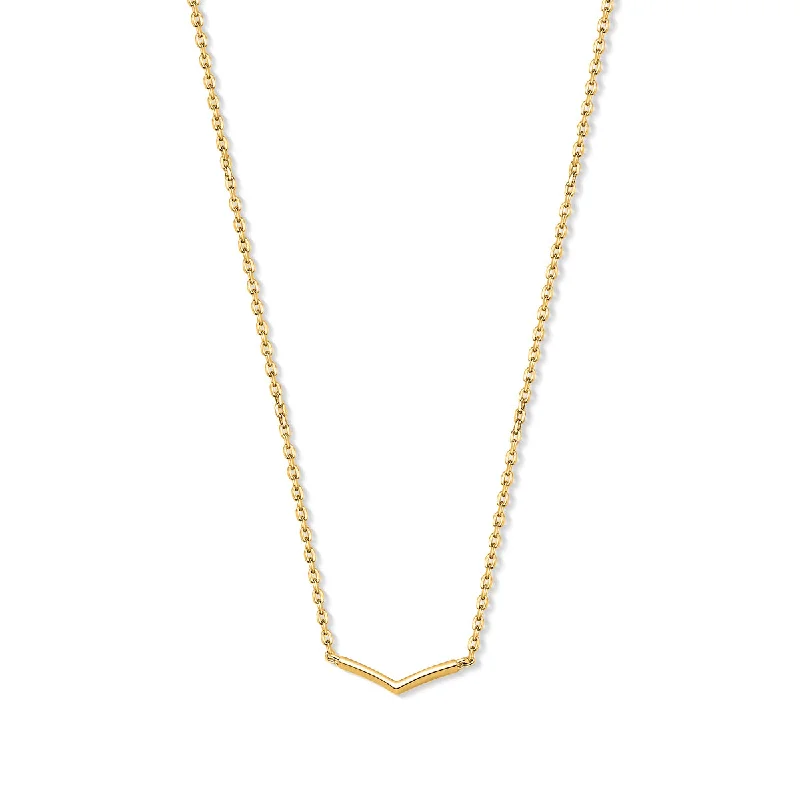 Ladies layered necklaces-The Britney - Gold