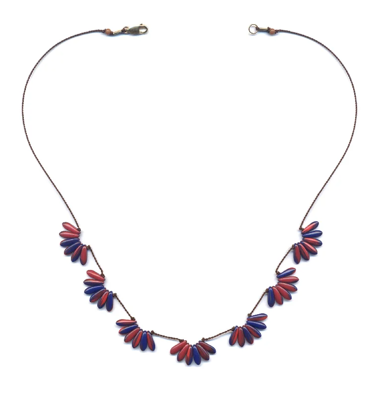 Ladies dainty necklaces-Chillies Necklace