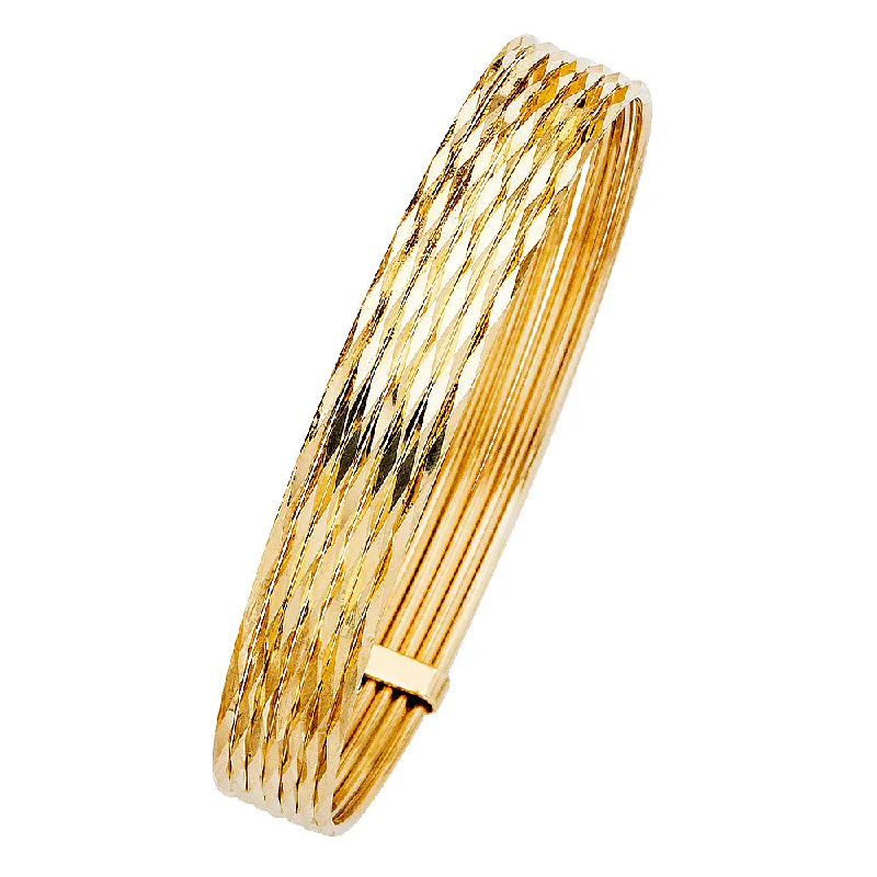 14K SEMANARIO 7DAYS BANGLE