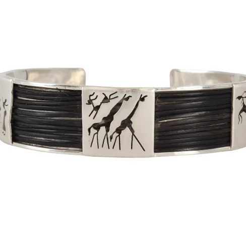 3 Bars Rockart Elephant Hair Bangle