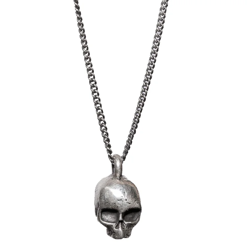 Ladies floral necklaces-Skull Necklace