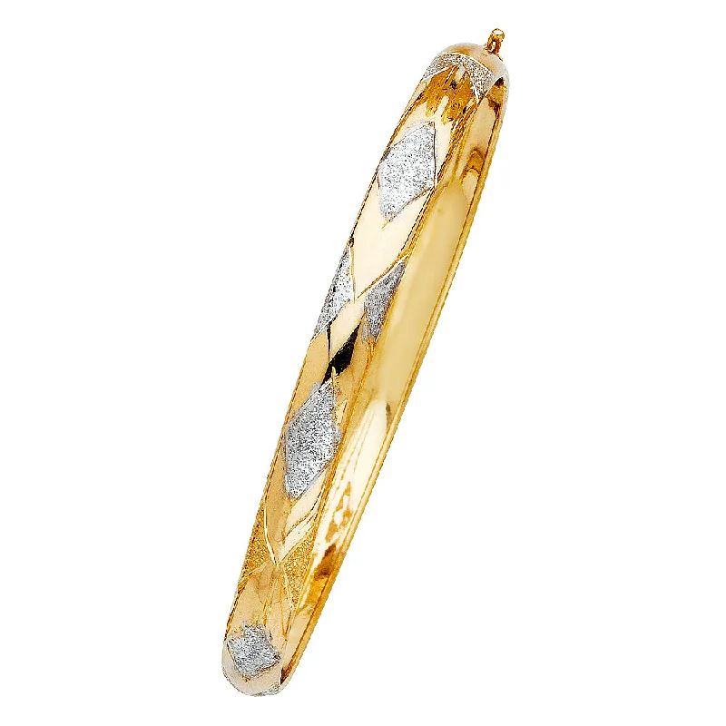 14K FLEXIBLE BANGLE