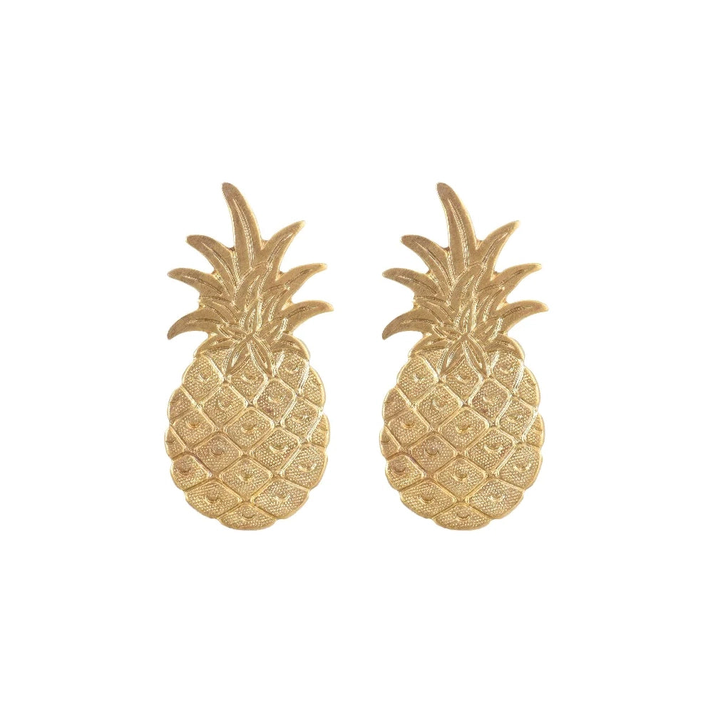 Ladies sapphire earrings-Piña Earrings