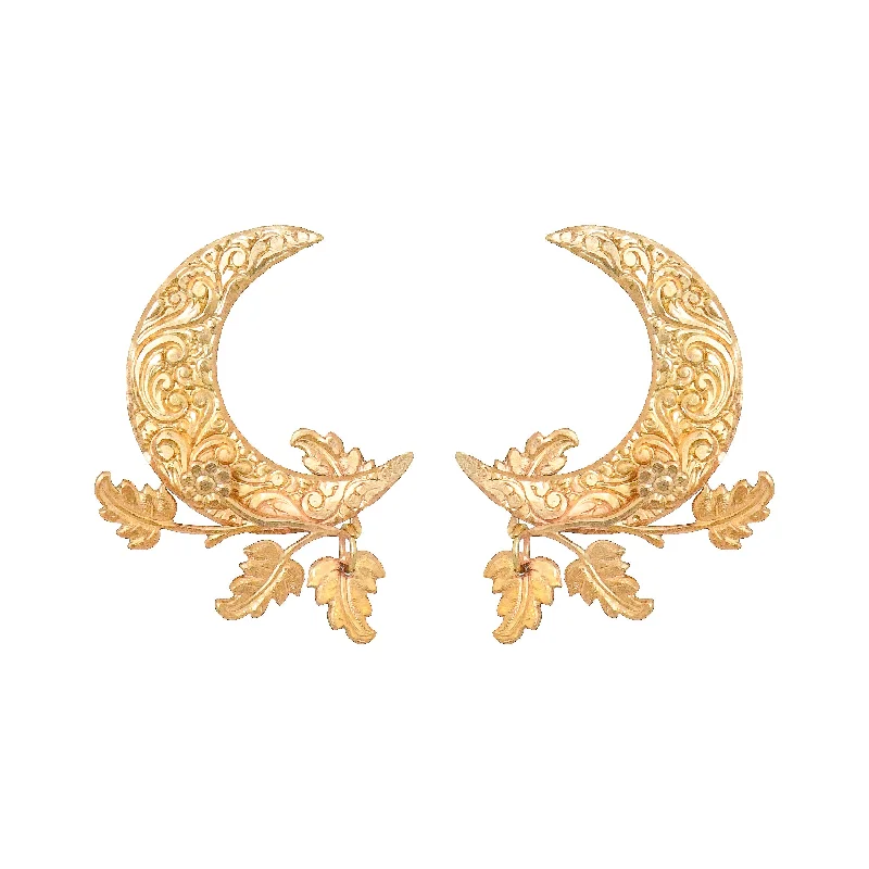 Ladies statement diamond earrings-Nidia Earrings