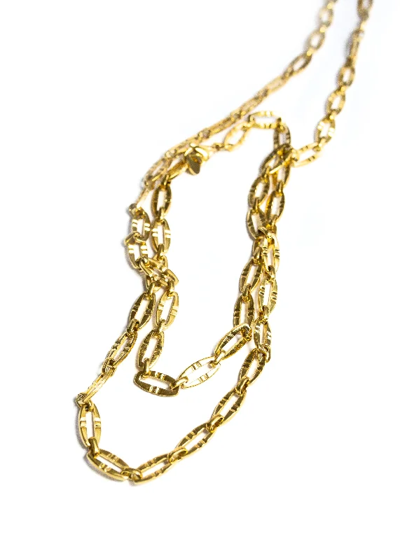 Ladies gold lock necklaces-Jax