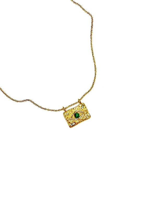 Ladies yellow gold necklaces-Sonora