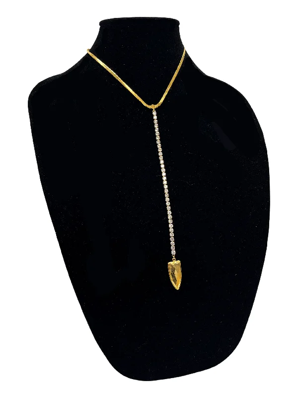 Ladies geometric necklaces-Goldwyn