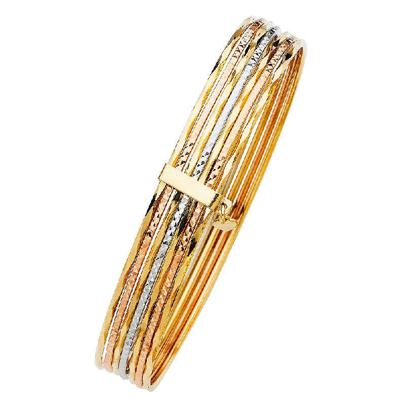 14K Semanario 7DAYS BANGLE