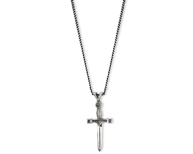 Ladies anniversary necklaces-Sword Necklace