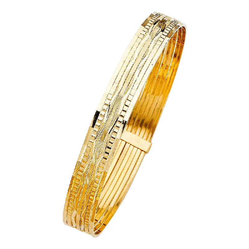 14K SEMANARIO 7DAYS BANGLE