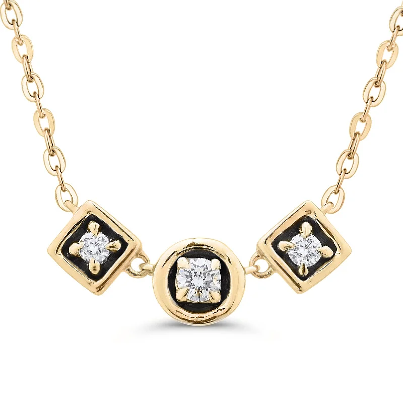 Ladies fashionable necklaces-Sugar + Spice Necklace in 14K Gold