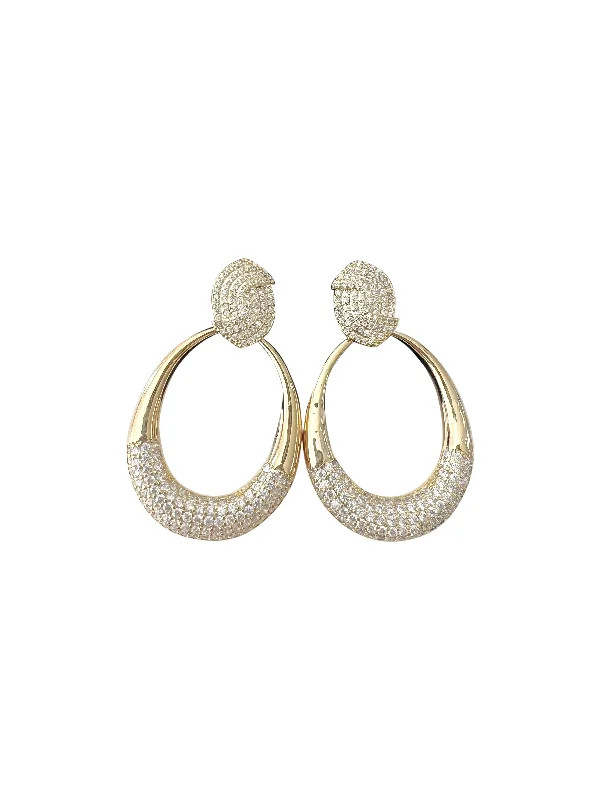 Ladies geometric earrings-Gianni Earring