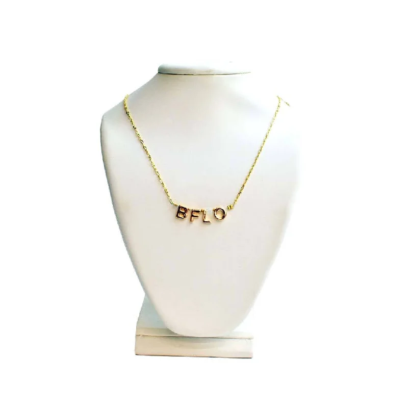 Ladies layered necklaces-BFLO 15'' Adjustable Necklace