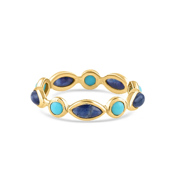 Blue Sapphire & Turquoise