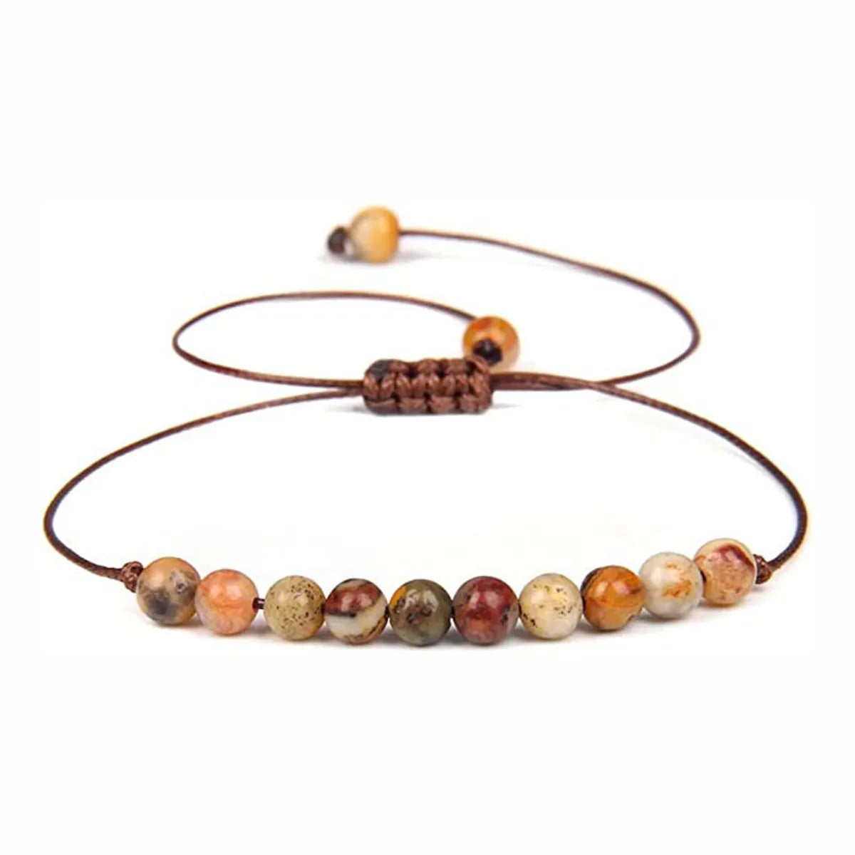 Ladies friendship bracelets-Bohemian Beach Geometric Natural Stone Bracelets