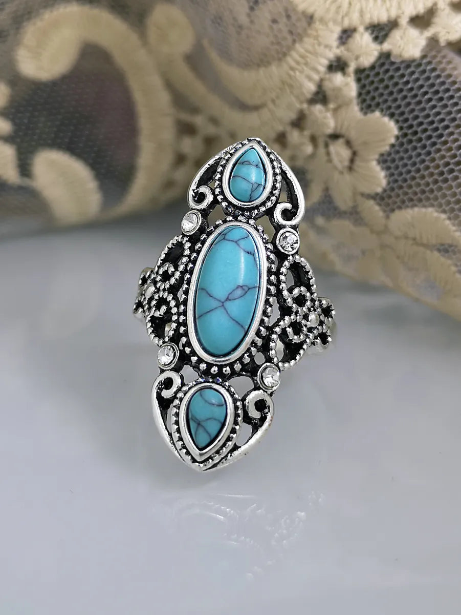 Antique Silver Turquoise