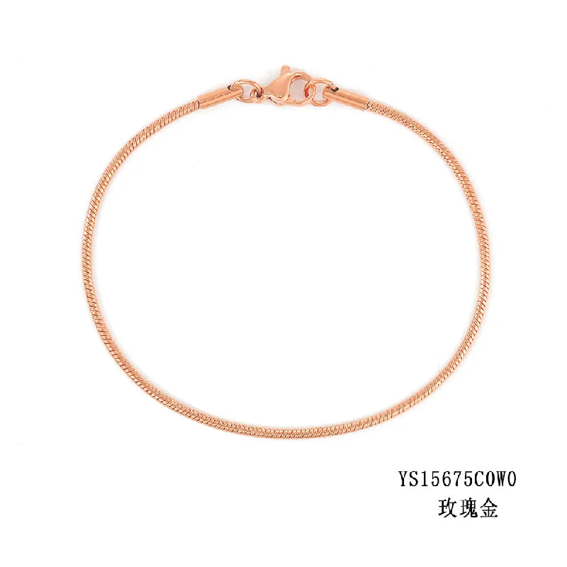 1.5mm Rose Gold-16.5CM-15675