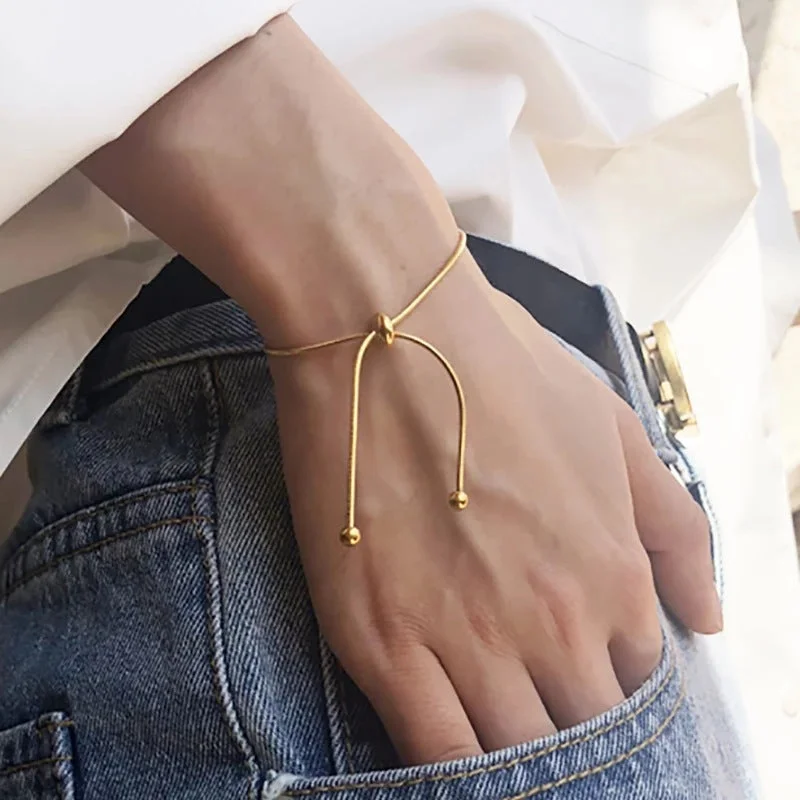 Gold Cross Bracelet