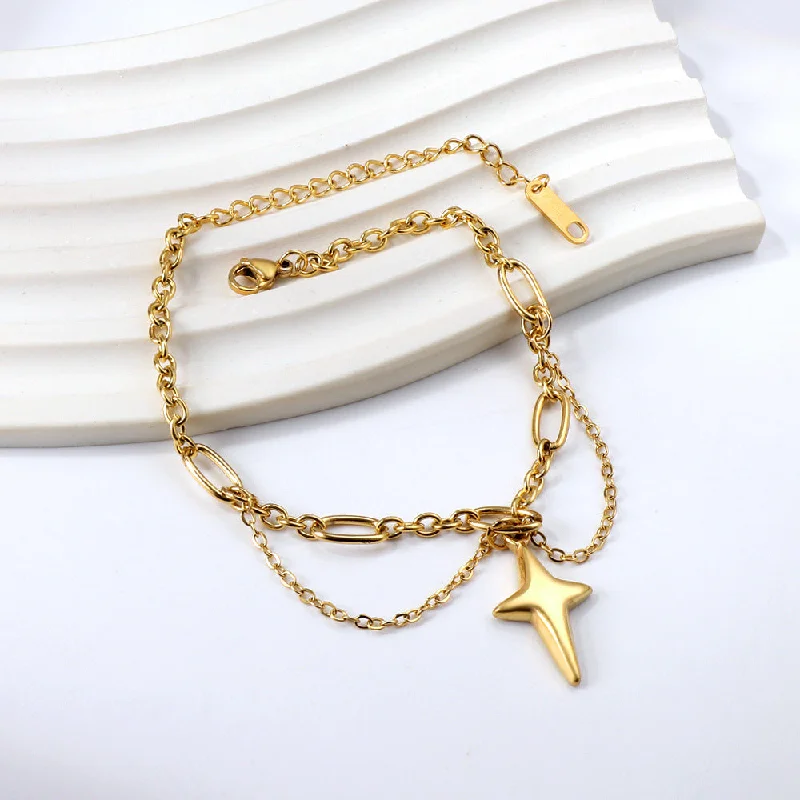 Lucky Star Pendant Bracelet