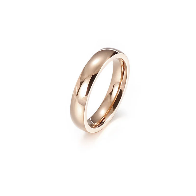 Rose Gold 4M Man's Ring KR43443-K