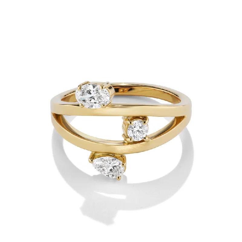 Ladies wedding ring sets-COSMO RING