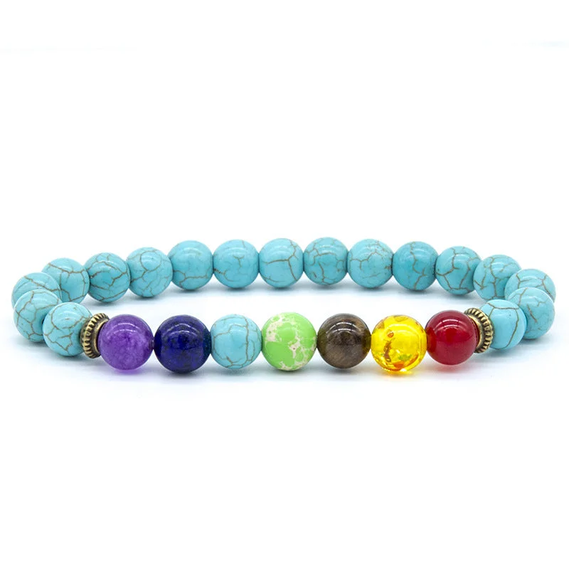 Imitation Turquoise Colorful Bracelet