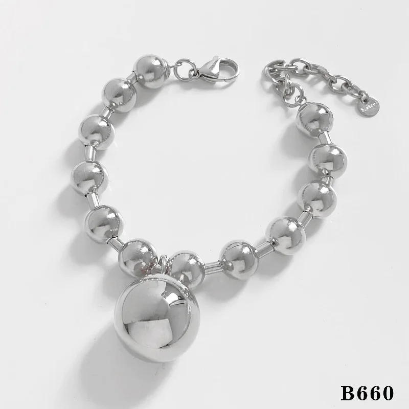 Silver Bracelet Ball B660