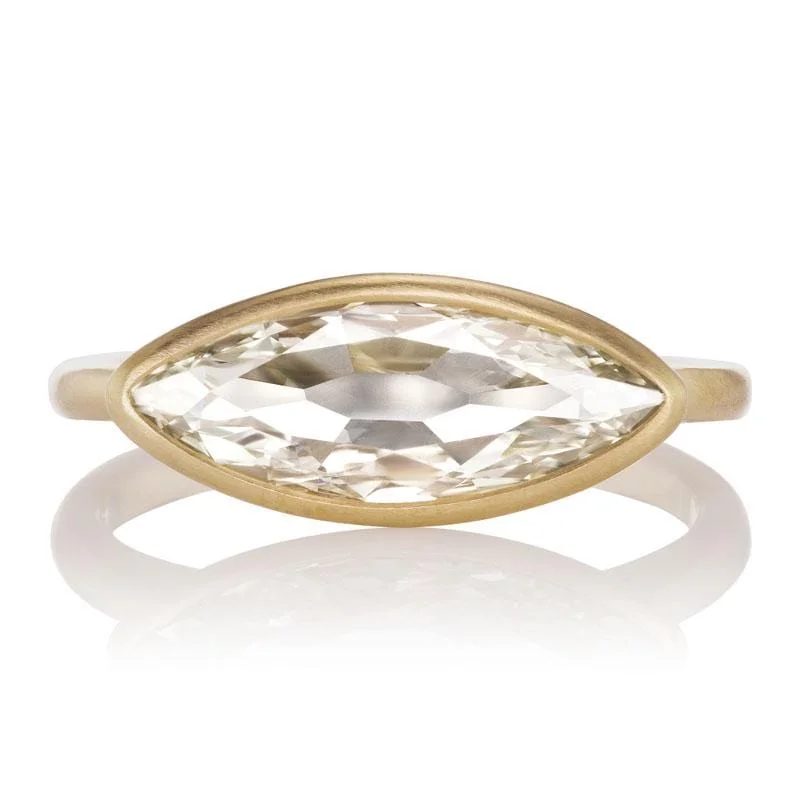 Ladies vintage diamond rings-Betty 1.79