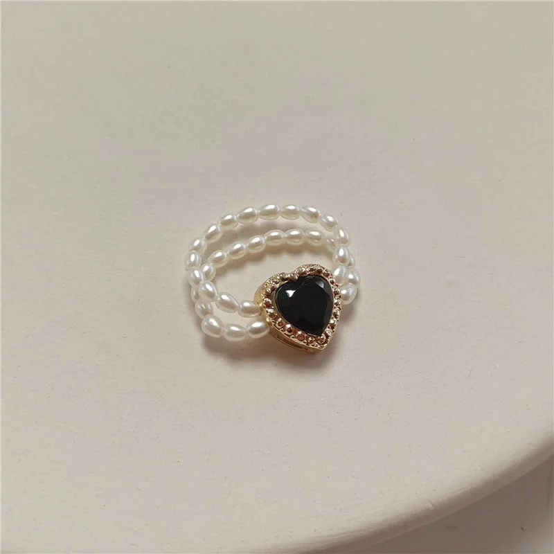 Gold-Plated Black Ring