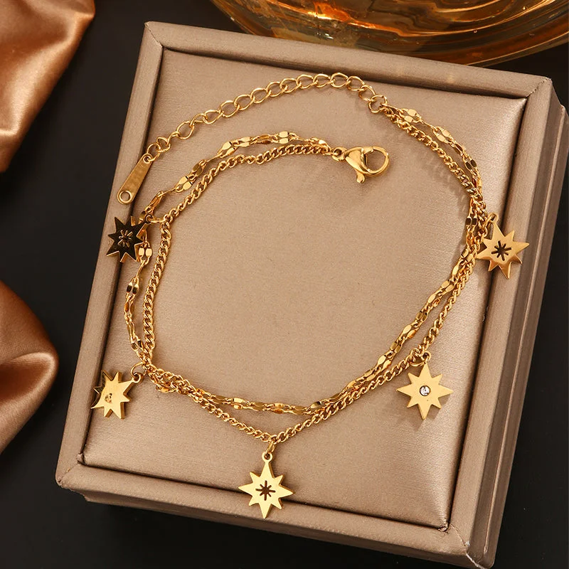 Gold-Star Bracelet